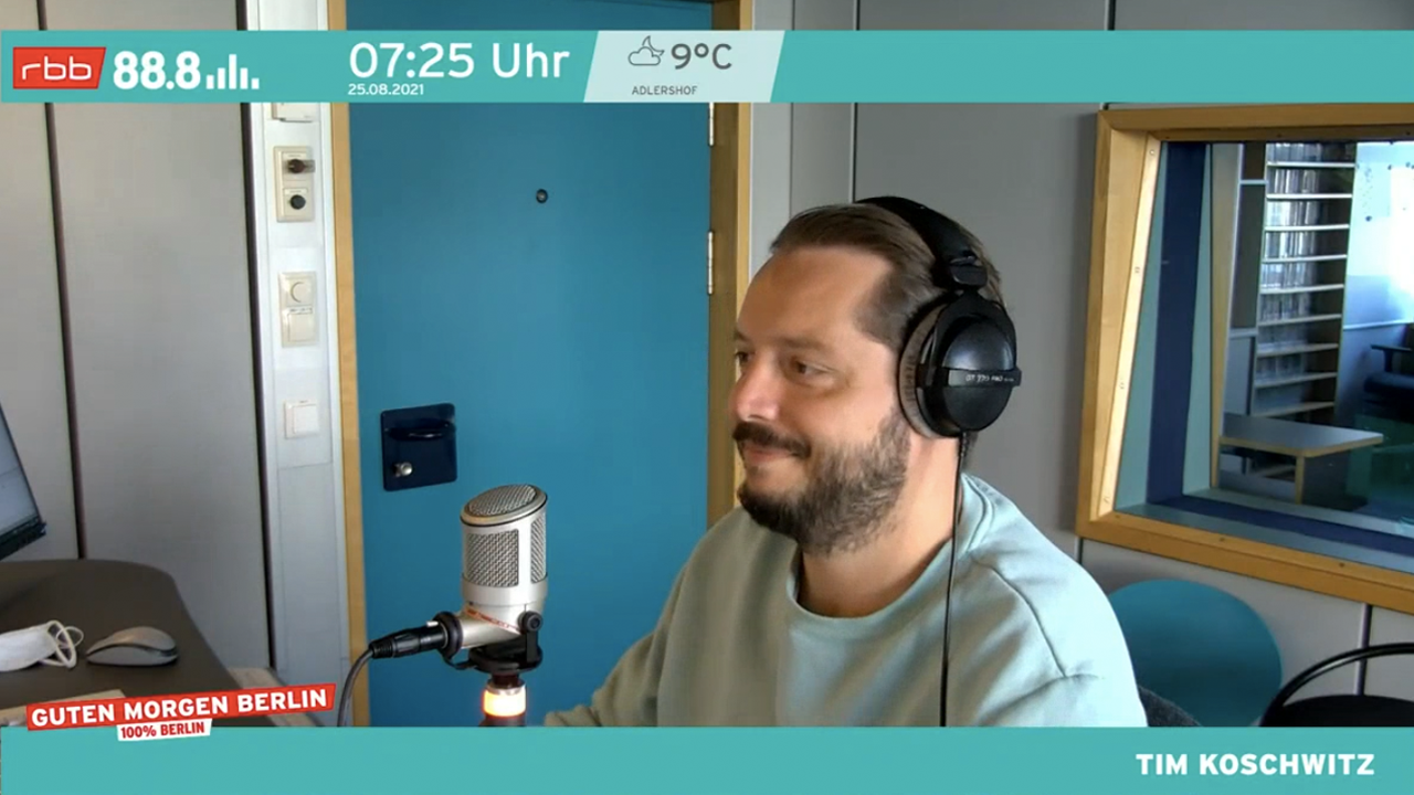 Ihr Lieblingsradio jetzt auch im Fernsehen! rbb 88.8